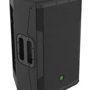 Caja amplificada profesional Mackie SRM550 vista en perspectiva