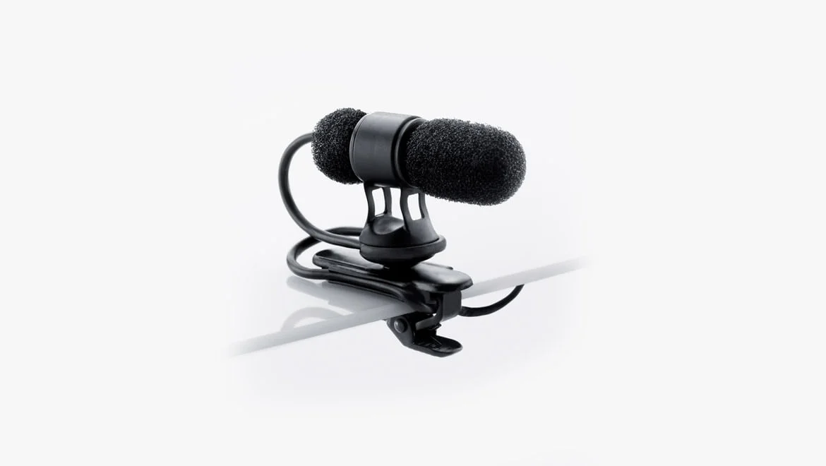 DPA micrfono d: screet mini 4080 Micrófono de solapa cardioide en miniatura con terminación de micropunto (negro)