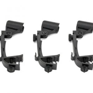 SAMSON CLAMP PARA MICROFONO DE BATERIA DMC100 DRUM MIC CLIP PAQUETE DE 3