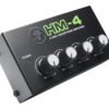 Amplificador Mackie HM-4 de 4 canales en perspectiva