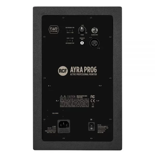 RCF MONITOR DE ESTUDIO AYRA PRO6 - Imagen 3