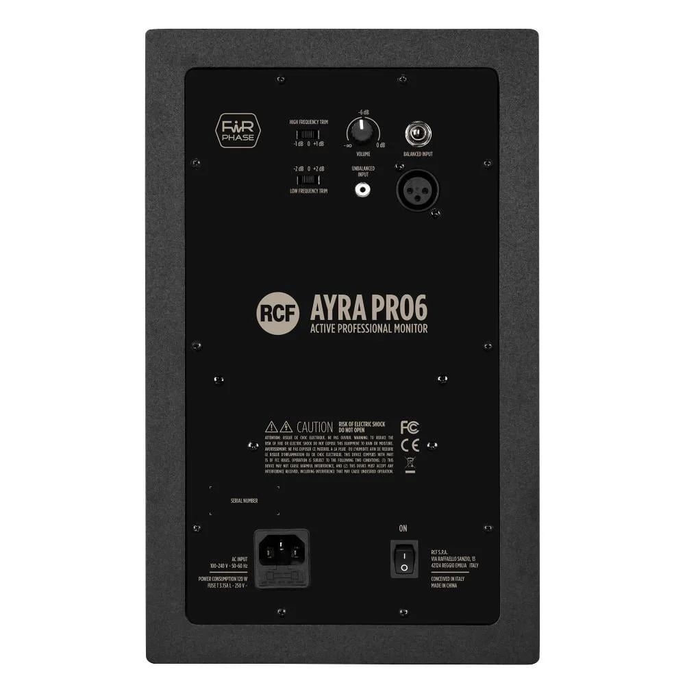 RCF MONITOR DE ESTUDIO AYRA PRO6 - Imagen 3