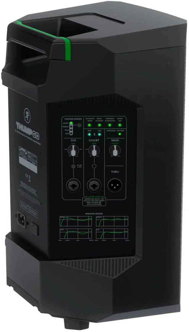 MACKIE CAJA PORTATIL THUMP GO 12 HORAS BATERIA Y BLUETOOTH - Imagen 3