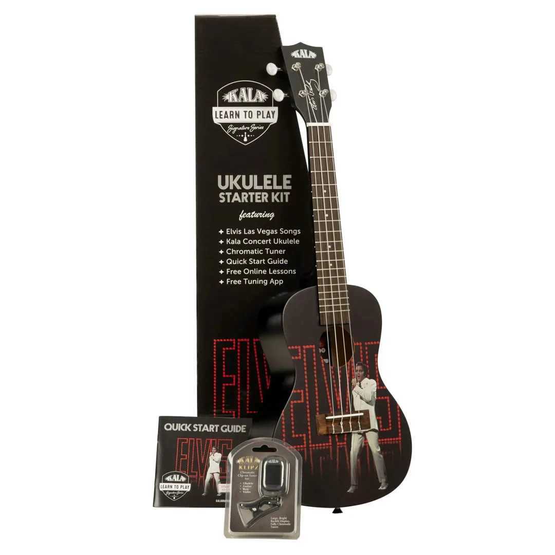 KALA UKELELE LEAR TO PLAY ELVIS VIVA LAS VEGAS CONCERT LTP-C-ELV