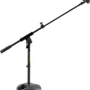 HERCULES MS120B PEDESTAL MIC DE MESA CON BOOM
