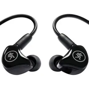 Audífonos in-ear Mackie MP-120 profesionales color negro