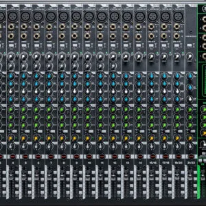Consola Mackie ProFX22v3 profesional de 22 canales vista superior