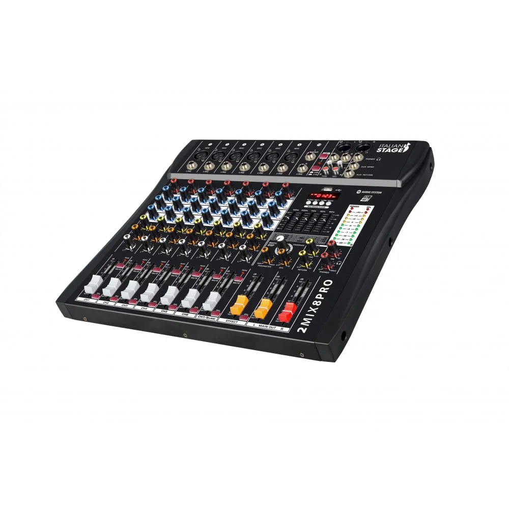 PROEL IS 2MIX8FX CONSOLA DE 8 CANALES - Imagen 2