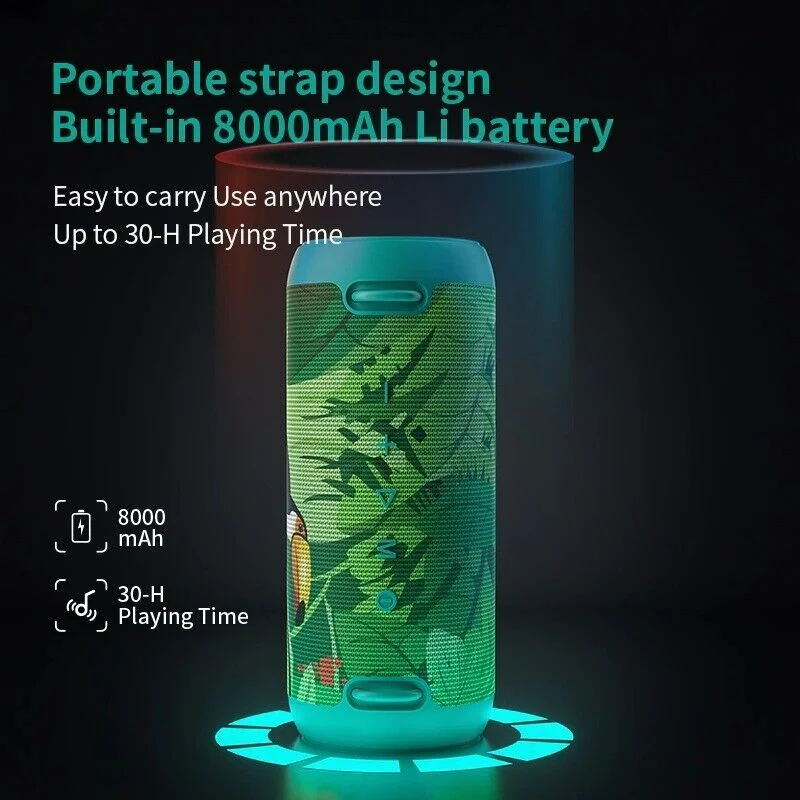 MIFA A90 PARLANTE BLUETOOTH PORTATIL VERDE - Imagen 5