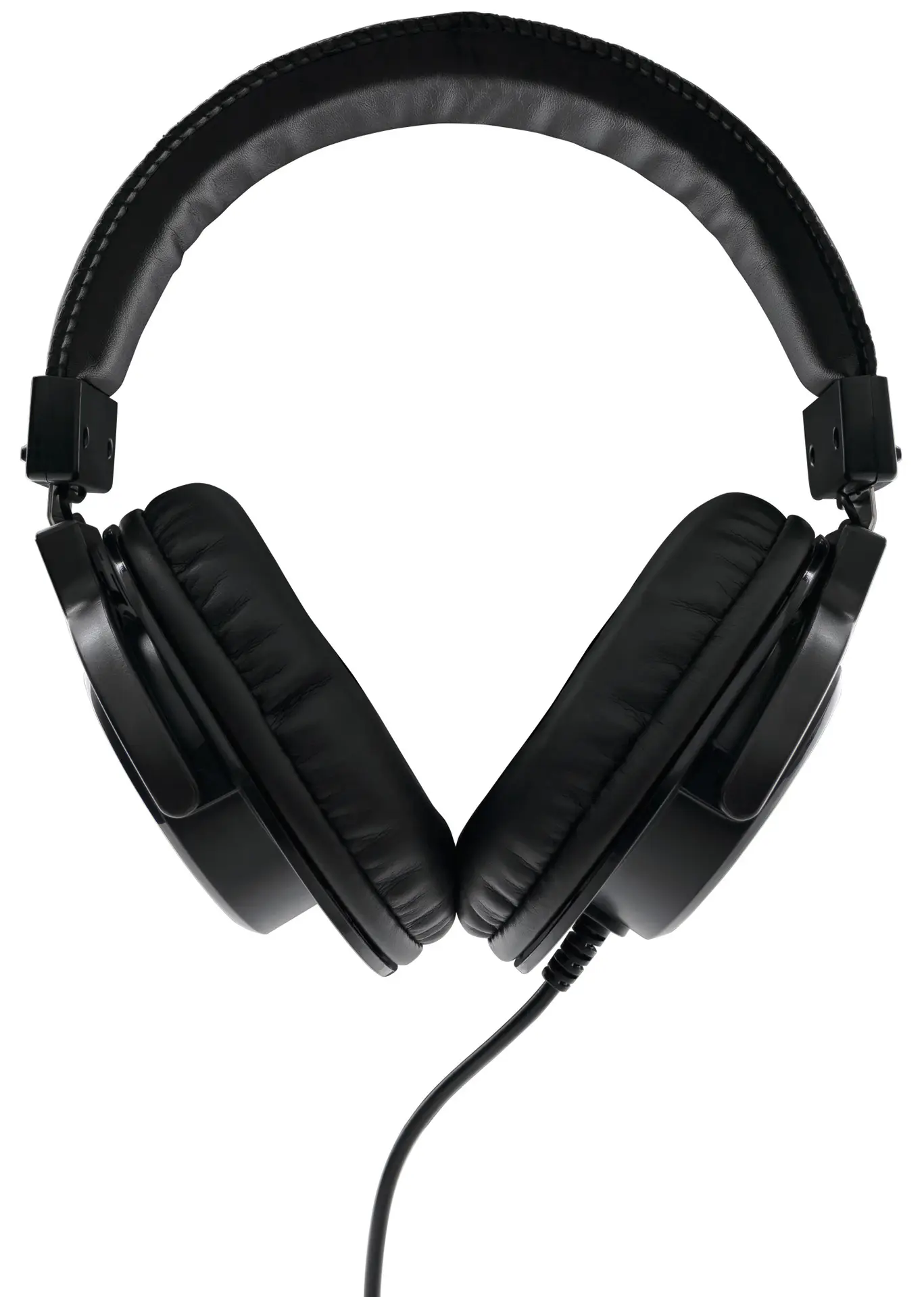 Audífonos cerrados Mackie MC-100 para monitoreo y grabación. Audífonos profesionales cerrados Mackie MC-100 vista frontal