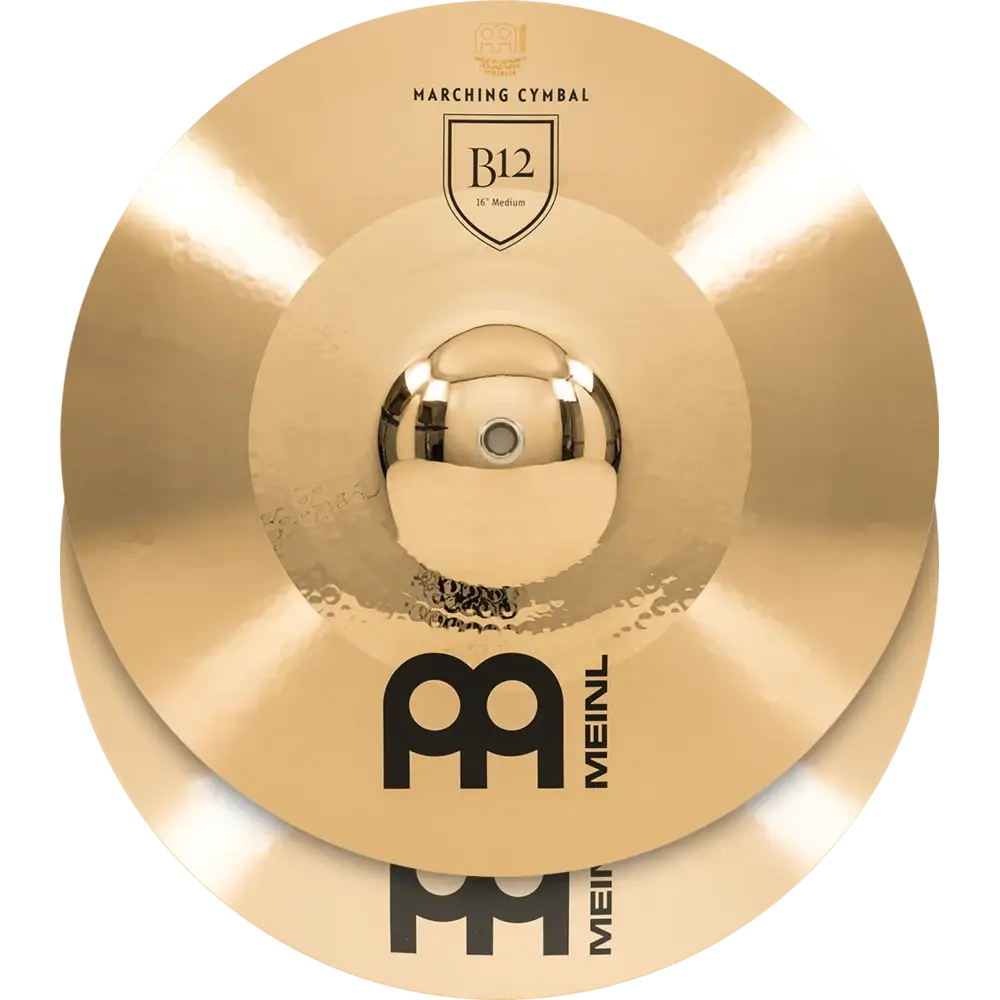 Par de platillos de marcha Meinl B12 16 pulgadas Medium