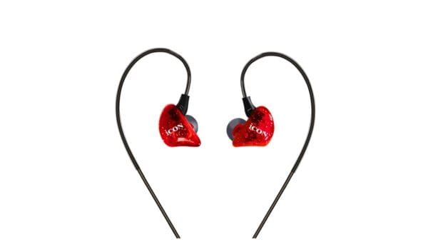 IN EAR ICON SCAN 7 RED