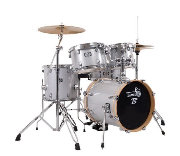 BATERIA ACÚSTICA PROEL TBT5R22SLSK 5 PCS SILVER SPARKLE