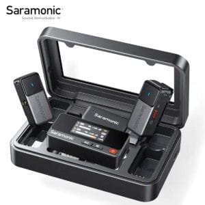 Micrófono Inalámbrico Saramonic Air 1 2.4G para Podcast Vocal, Video y Streaming