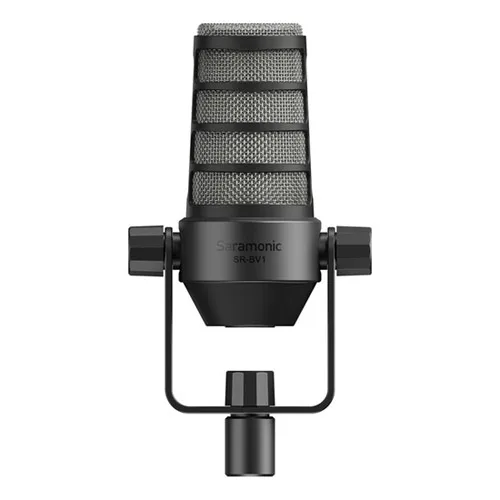 Micrófono Profesional Saramonic SR-BV1 para Podcast Vocal, Streaming y Grabación de Estudio