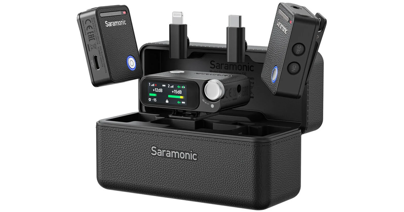 Micrófono Inalámbrico Saramonic Ultra 01 2.4GHz para Podcast Vocal, Video y Streaming - Imagen 2