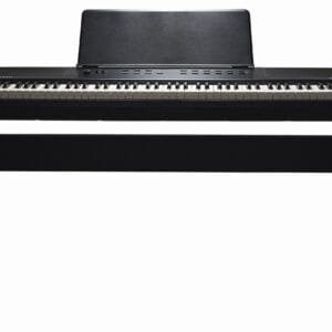 PIANO DIGITAL 88 TECLAS CON PEDESTAL KURZWEIL KA E1 LB COLOR NEGRO