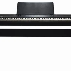 PIANO DIGITAL 88 TECLAS CON PEDESTAL KURZWEIL KA E1 LB COLOR NEGRO