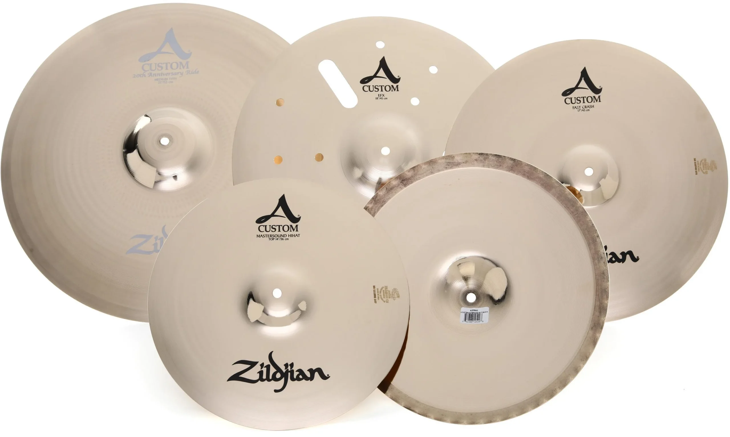 Set de Platillos para Batería Zildjian AC0801G A Custom Gospel Pack - Imagen 2