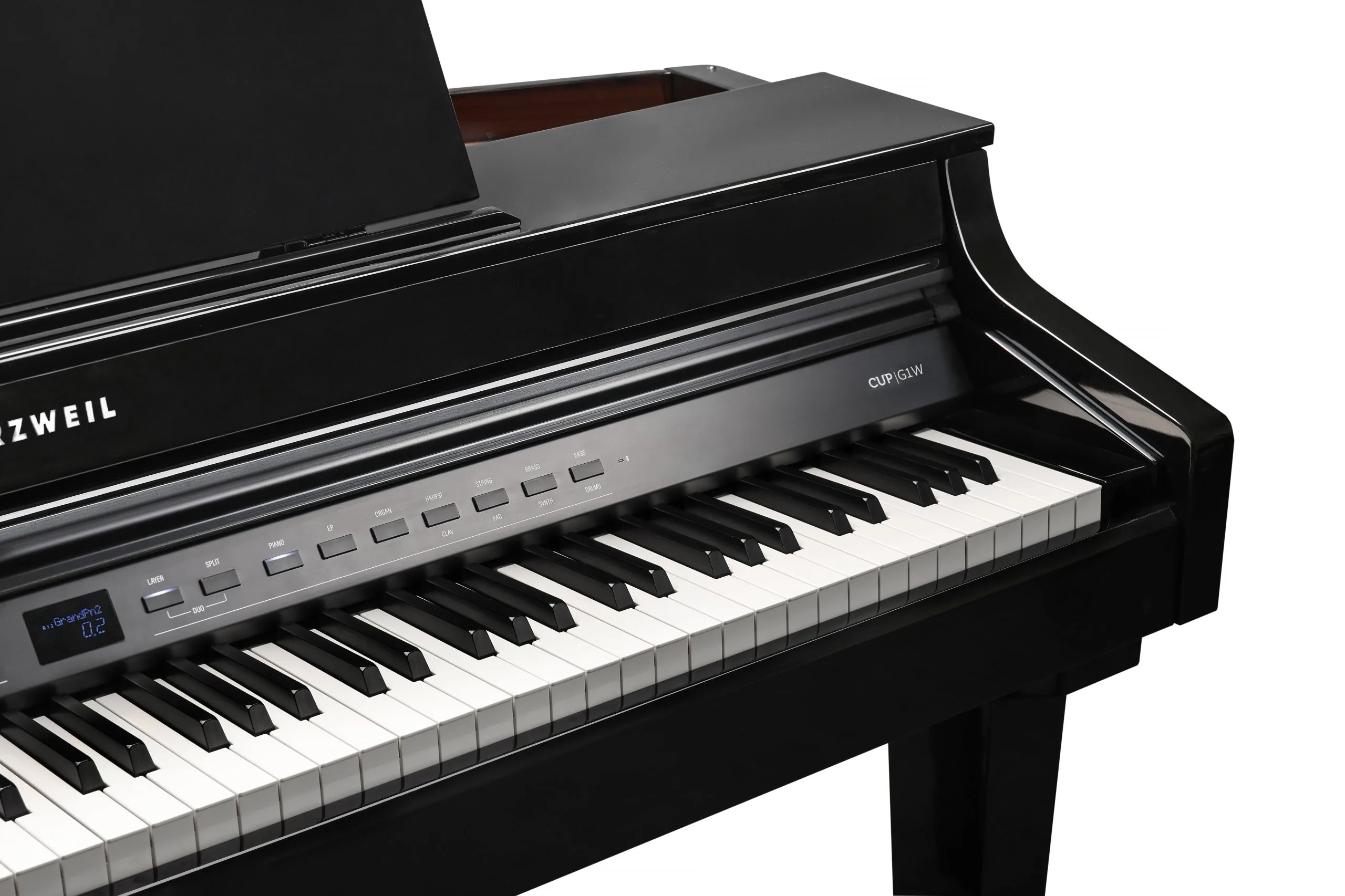 PIANO DIGITAL 88 TECLAS CON MUEBLE KURZWEIL CUP G1 W BP COLOR BLANCO - Imagen 2