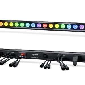 Barra LED RGBW Impermeable IP65 AURA LIGHTING AL-103 18x12W DMX512