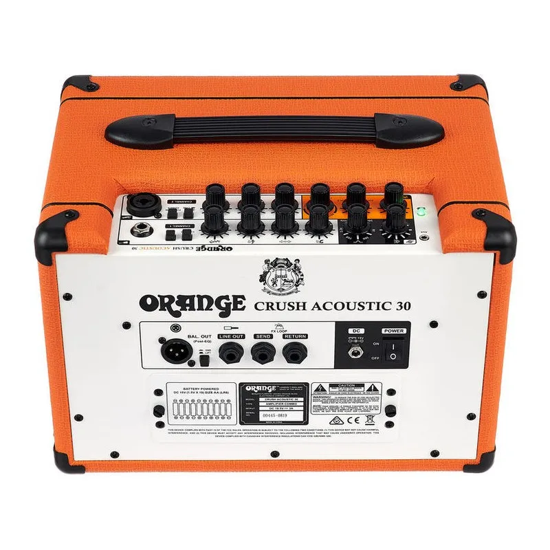 Amplificador para Guitarra Acústica 30W Orange Crush Acoustic 30 - Imagen 6