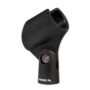 CUELLO O SUJETADOR DE MICRÓFONO UNIVERSAL PROEL APM25