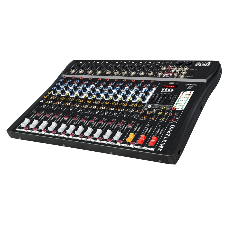 CONSOLA ANÁLOGA COMPACTA ITALIAN STAGE IS 2MIX12PRO - Imagen 2