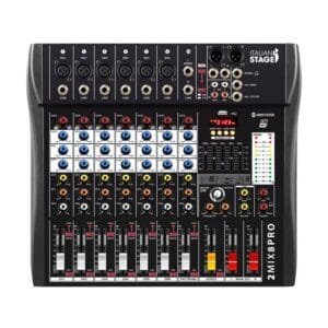 CONSOLA ANÁLOGA COMPACTA ITALIAN STAGE IS 2MIX8PRO