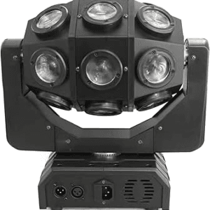 LUZ CABEZA MÓVIL 18X10W RGBWW 3 EN 1 CON LÁSER AURA LIGHTING AL-OC-M22 PHANTOM