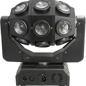 LUZ CABEZA MÓVIL 18X10W RGBWW 3 EN 1 CON LÁSER AURA LIGHTING AL-OC-M22 PHANTOM