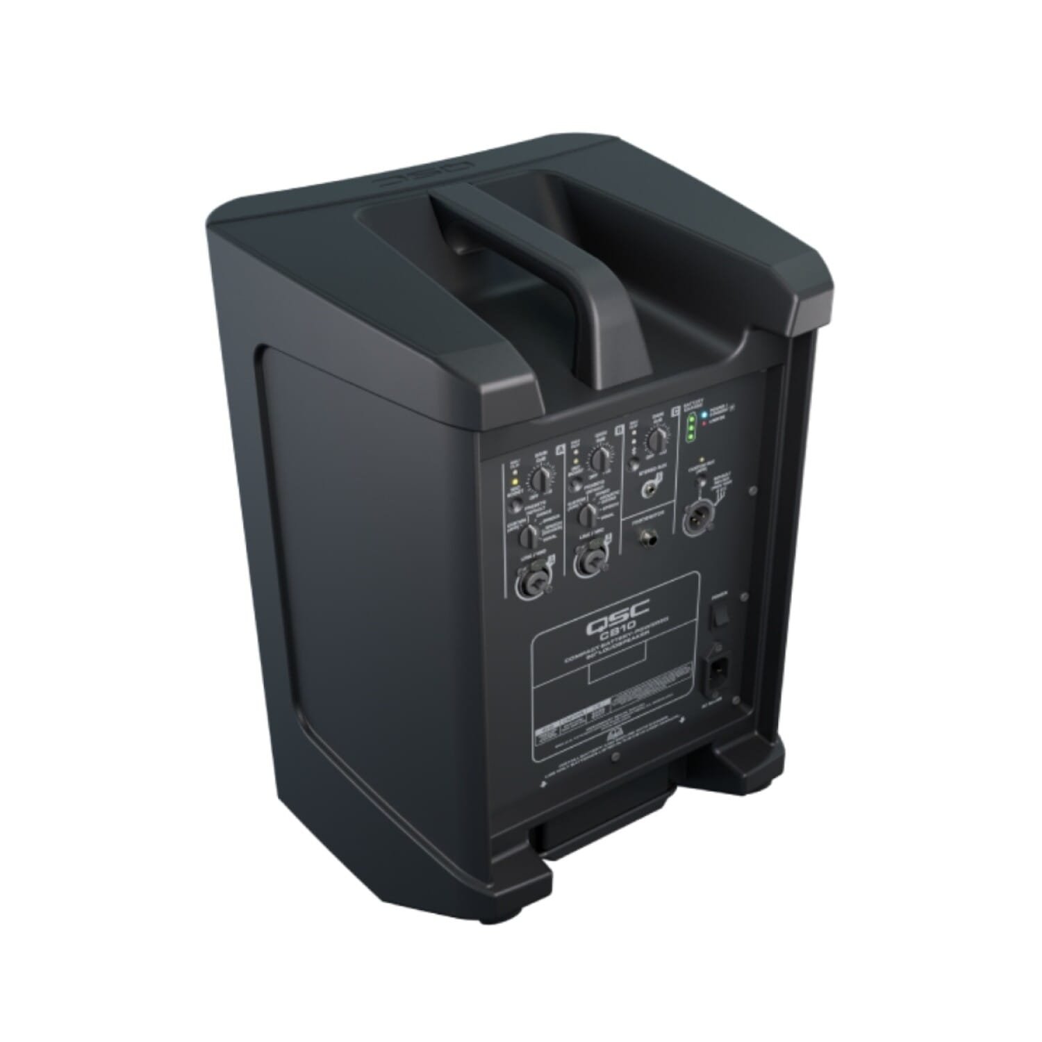 Caja Amplificada Recargable Portátil QSC CB10 - Imagen 5