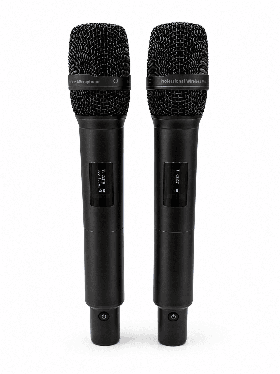 MICROFONO INALAMBRICO PROFESIONAL DE MANO DOBLE VISSONIC VIS-UH902 - Imagen 2
