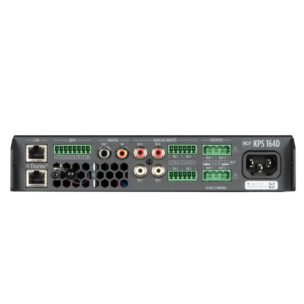 AMPLIFICADOR PARA ZONAS RCF KPS 162 - Imagen 2